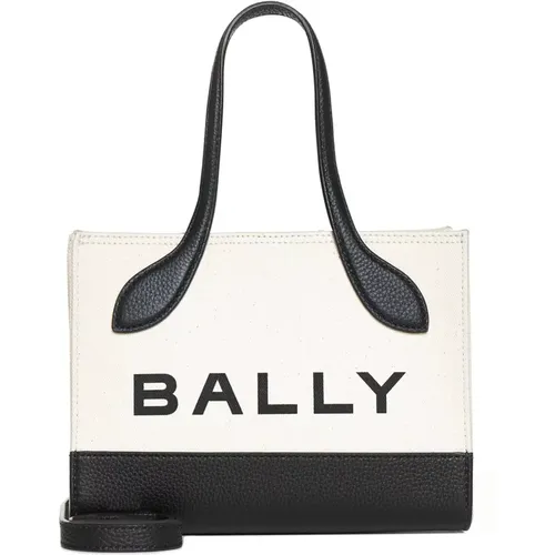 Stilvolle Logo-Print Tote Tasche - Bally - Modalova