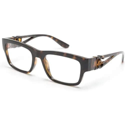 Havana Optical Frame , unisex, Sizes: 53 MM - Dolce & Gabbana - Modalova