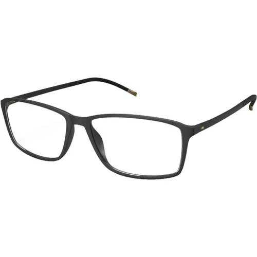 Matte Eyewear Frames , unisex, Sizes: 56 MM - Silhouette - Modalova