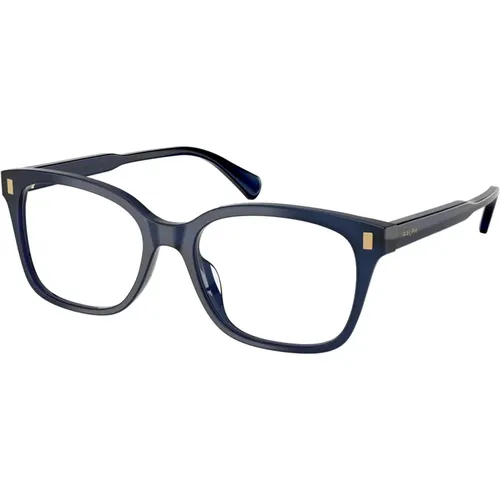 Stilvolle Brille in Blauer Farbe , Damen, Größe: 53 MM - Polo Ralph Lauren - Modalova