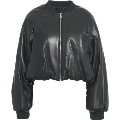 Bomber Jackets, female, , Size: XL Brodo Bomber - pinko - Modalova