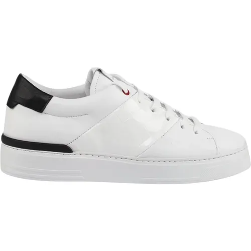 Italian Leather Sneakers , male, Sizes: 6 UK - Giuliano Galiano - Modalova