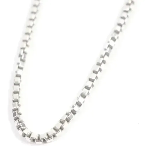 Pre-owned Jewellery, male, , Size: ONE SIZE Pre-owned Metal necklaces - Tiffany & Co. Pre-owned - Modalova