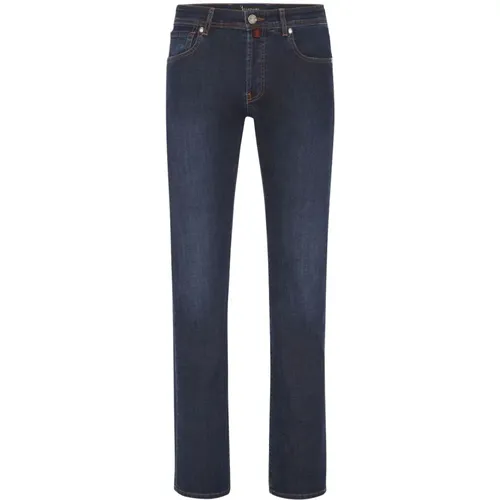 Blaue Straight Jeans Regular Fit - Billionaire - Modalova