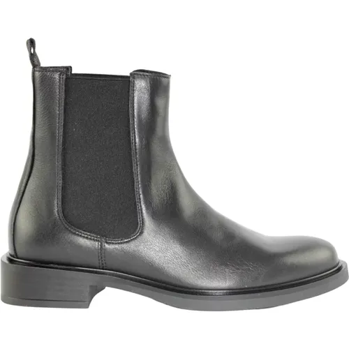 Chelsea Boots, female, , Size: 7 US Leather Beatles Shoes - Marco Ferretti - Modalova