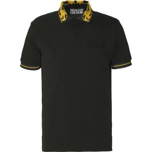 Polo Shirts, male, , Size: S Polo Shirt - Versace Jeans Couture - Modalova