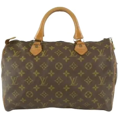 Pre-owned Handbags, female, , Size: ONE SIZE Pre-owned Monogram Speedy 30 Handbag - Louis Vuitton Vintage - Modalova