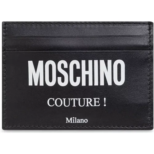 Bedruckter Kartenhalter , Damen, Größe: ONE Size - Moschino - Modalova