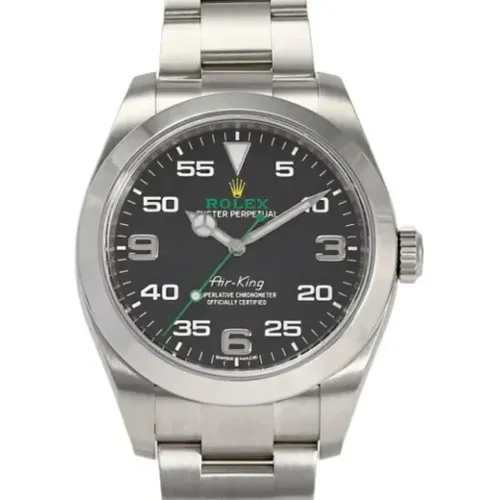 Pre-owned Stainless Steel watches , male, Sizes: ONE SIZE - Rolex Vintage - Modalova