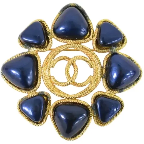 Pre-owned Jewellery, female, , Size: ONE SIZE Pre-owned Metal brooches - Chanel Vintage - Modalova