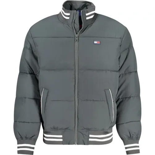 Winter Jackets, male, , Size: S Polyamide Men's Jacket Stylish Design - Tommy Hilfiger - Modalova