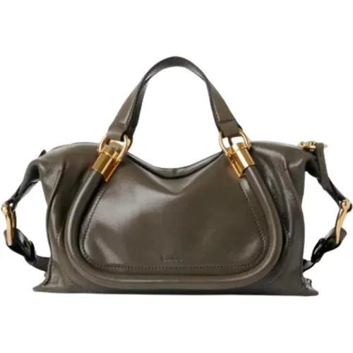 Handbags, female, , Size: ONE SIZE Small Paraty 24 Bag - Chloé - Modalova