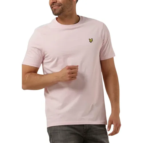 Herren Polo & T-Shirts Einfaches T-Shirt , Herren, Größe: XL - Lyle & Scott - Modalova