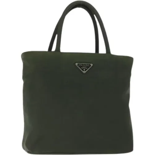 Pre-owned Tote Bags, female, , Size: ONE SIZE Pre-owned Vintage Tote Bag - Prada Vintage - Modalova