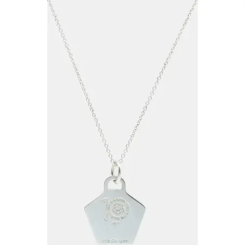 Pre-owned Jewellery, female, , Size: ONE SIZE Pre-owned Metal necklaces - Tiffany & Co. Pre-owned - Modalova