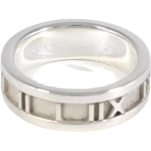 Pre-owned Jewellery, female, , Size: ONE SIZE Pre-owned Silver rings - Tiffany & Co. Pre-owned - Modalova