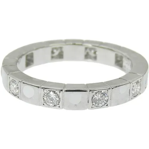 Pre-owned White Gold rings , female, Sizes: ONE SIZE - Cartier Vintage - Modalova