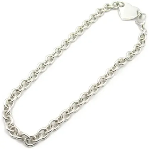 Pre-owned Jewellery, female, , Size: ONE SIZE Pre-owned Silver necklaces - Tiffany & Co. Pre-owned - Modalova