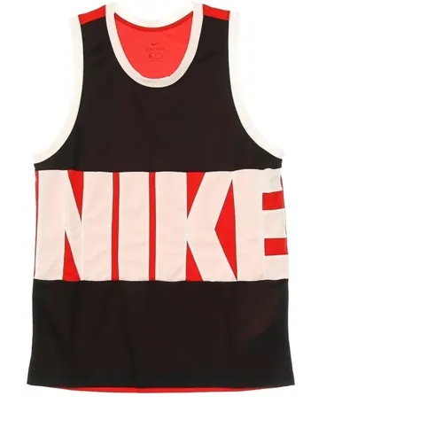 Basketball Tank Top Starting Five Schwarz , Herren, Größe: L - Nike - Modalova