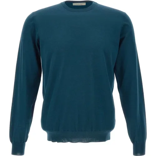 Round-neck Knitwear, male, , Size: 5XL Gc1Ml Rm16R Crewneck Sweater - Filippo De Laurentiis - Modalova