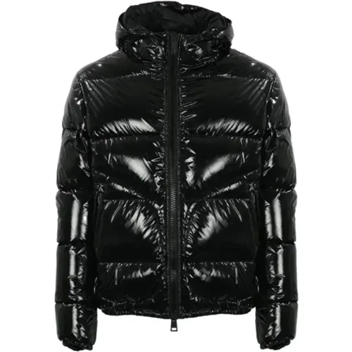 Glossy Bomber Jacket , male, Sizes: L, XL - Herno - Modalova