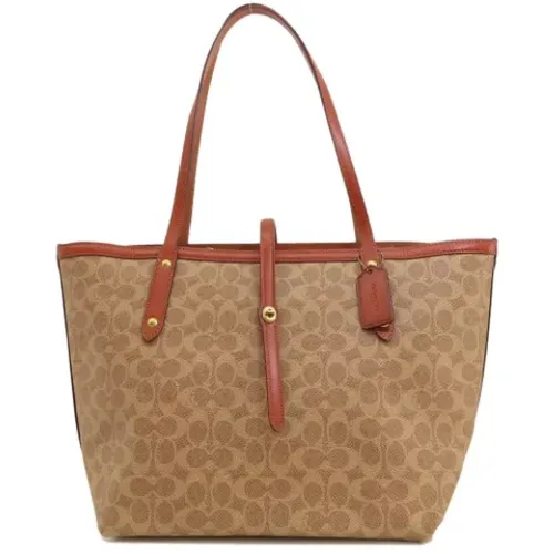 Pre-owned Tote Bags, female, , Size: ONE SIZE Pre-owned Canvas totes - Coach Pre-owned - Modalova