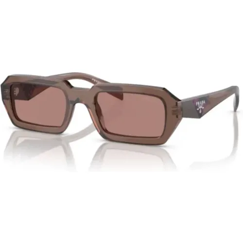 Stylish A12S Sunglasses , unisex, Sizes: 52 MM, M - Prada - Modalova