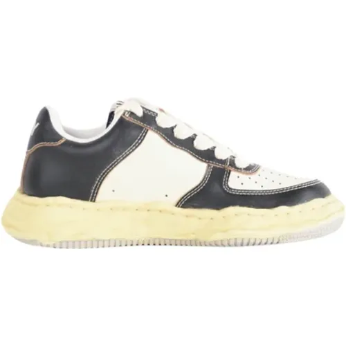 Sneakers, male, , Size: 7 US Vintage Leather Sneakers Wayne - Mihara Yasuhiro - Modalova