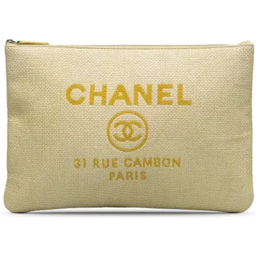 Pre-owned Bags, female, , Size: ONE SIZE Pre-owned Canvas chanel-bags - Chanel Vintage - Modalova