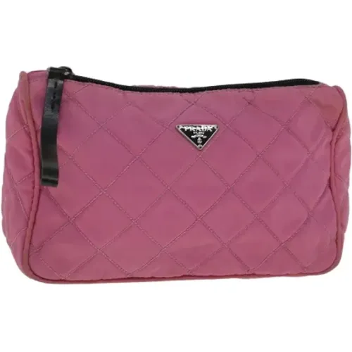 Pre-owned Clutches, female, , Size: ONE SIZE Pre-owned Nylon prada-bags - Prada Vintage - Modalova