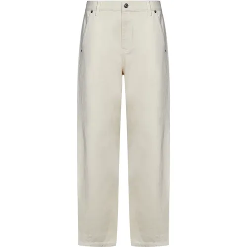 Relaxed-fit Low-rise Jeans , female, Sizes: W25, W30, W27, W26, W29 - Victoria Beckham - Modalova