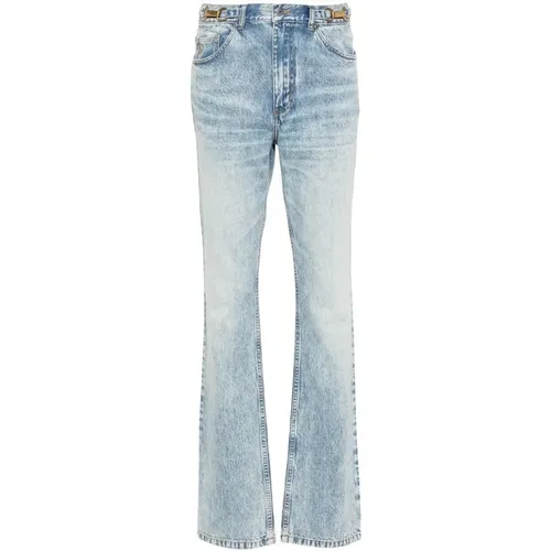 Blaue Denim Tapered Leg Jeans - Stella Mccartney - Modalova