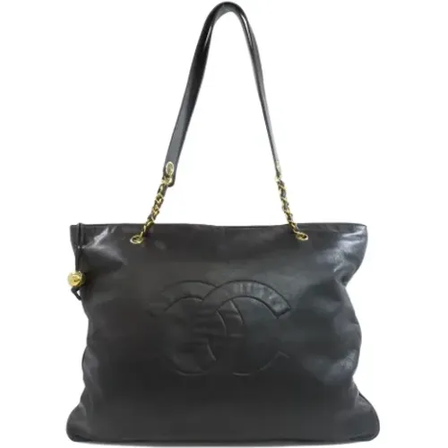 Pre-owned Tote Bags, female, , Size: ONE SIZE Pre-owned Leather chanel-bags - Chanel Vintage - Modalova