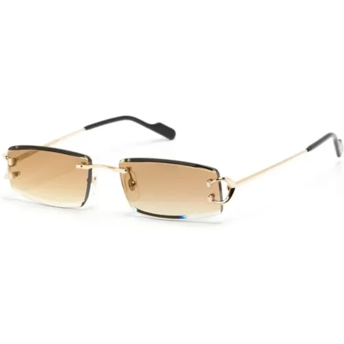 Ct0465S 004 Sunglasses , male, Sizes: 56 MM - Cartier - Modalova