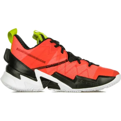 Sneakers, male, , Size: 7 US Bright Crimson High Top Basketball Shoe - Jordan - Modalova