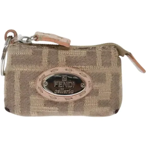 Pre-owned Clutches, female, , Size: ONE SIZE Pre-owned Canvas fendi-bags - Fendi Vintage - Modalova