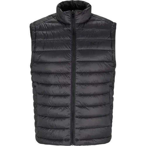 Vests, male, , Size: 3XL Sleeveless Quilted Vest - Boss - Modalova