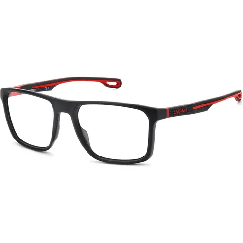 Schwarz Rot Brillengestelle,Blau Matte Brillenfassungen - Carrera - Modalova