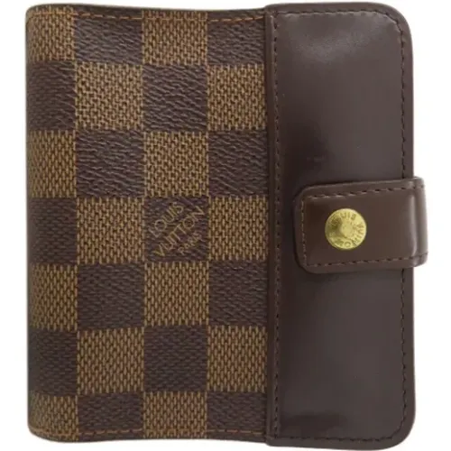 Pre-owned Wallets, female, , Size: ONE SIZE Pre-owned Canvas wallets - Louis Vuitton Vintage - Modalova