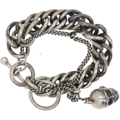 Multi Chains Bracelet with Amulet , female, Sizes: S - Ann Demeulemeester - Modalova