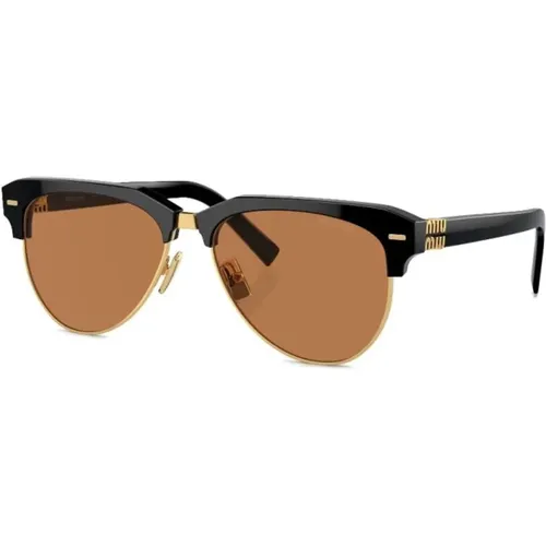 MU 09Zs 1Ab2Z1 Sunglasses , female, Sizes: 57 MM - Miu Miu - Modalova