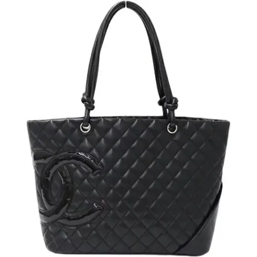 Pre-owned Tote Bags, female, , Size: ONE SIZE Pre-owned Leather chanel-bags - Chanel Vintage - Modalova