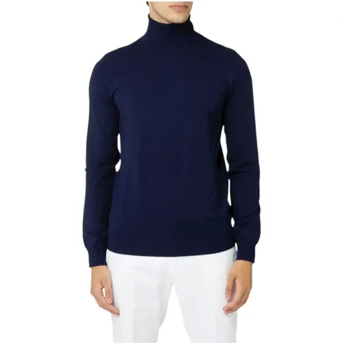 Turtlenecks, male, , Size: 2XL High Neck Sweater - Trussardi - Modalova