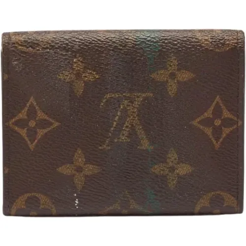 Pre-owned Coated canvas wallets , female, Sizes: ONE SIZE - Louis Vuitton Vintage - Modalova