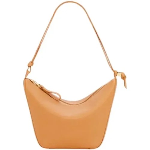 Mini Hammock Hobo Leather Bag , female, Sizes: ONE SIZE - Loewe - Modalova
