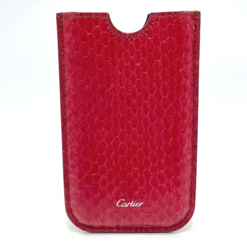 Pre-owned Accessories, unisex, , Size: ONE SIZE Pre-owned Leather home-office - Cartier Vintage - Modalova