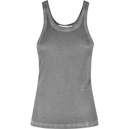 Sleeveless Tops, female, , Size: S Racer Tank Top - Helmut Lang - Modalova