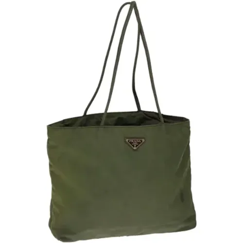 Pre-owned Tote Bags, female, , Size: ONE SIZE Pre-owned Nylon prada-bags - Prada Vintage - Modalova