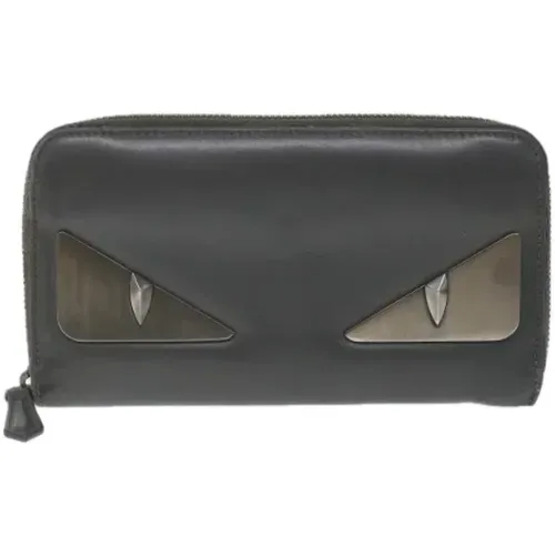 Pre-owned Wallets, female, , Size: ONE SIZE Pre-owned Leather wallets - Fendi Vintage - Modalova