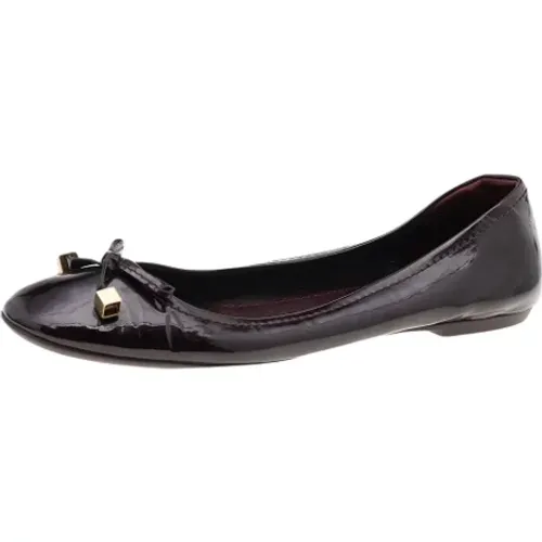 Pre-owned Flats, female, , Size: 10 1/2 US Pre-owned Leather flats - Louis Vuitton Vintage - Modalova